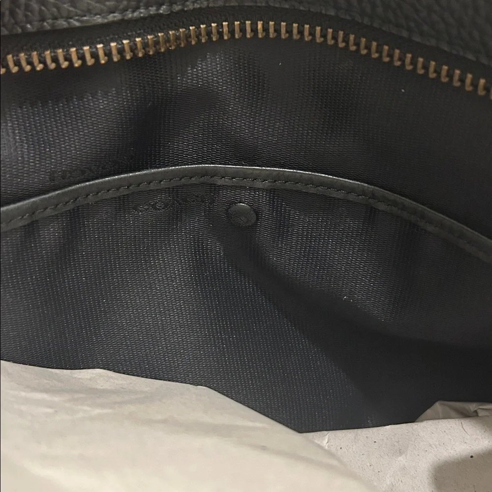 Coach Tatum Tall Tote in Whiplash Leather & Gunmetal